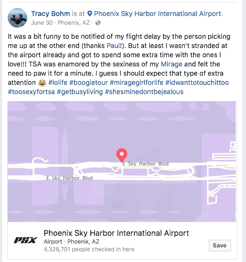 Airport Security Airport Security Facebook post