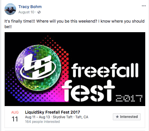 LiquidSky Freefall Fest 2017 FB checkin LiquidSky Freefall Fest 2017 FB checkin