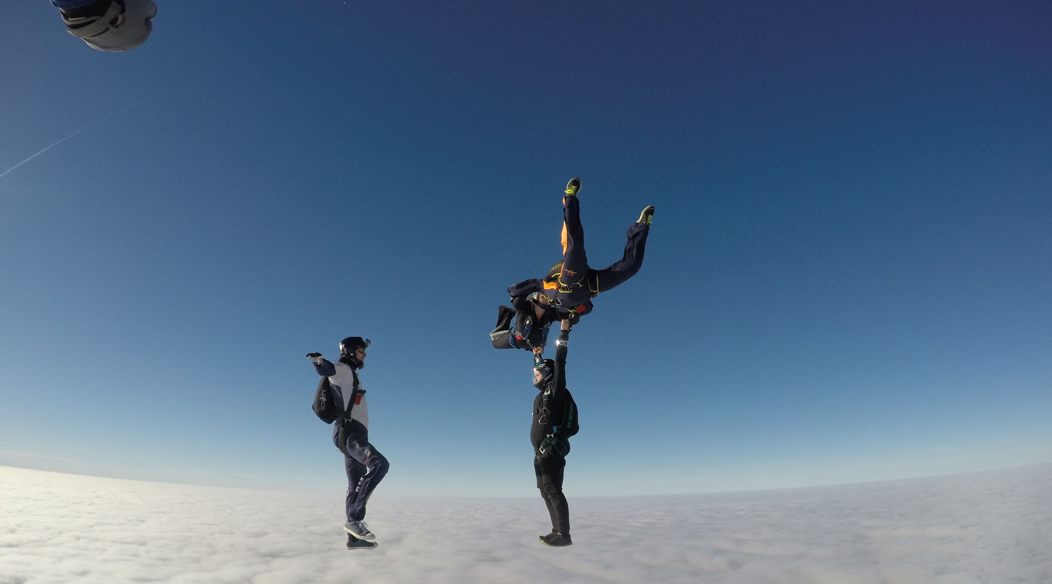 Standing on clouds Standing on clouds