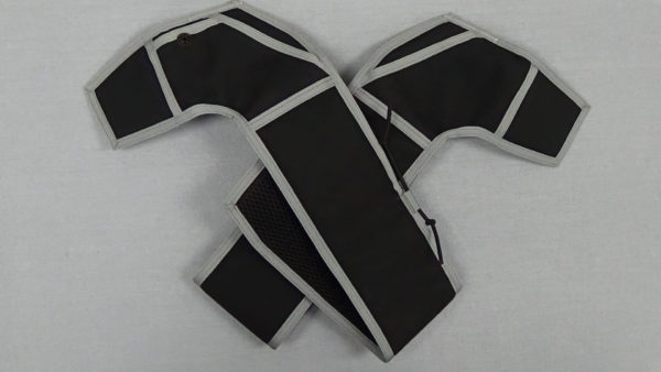 Black/Charcoal Replacement Leg Pads