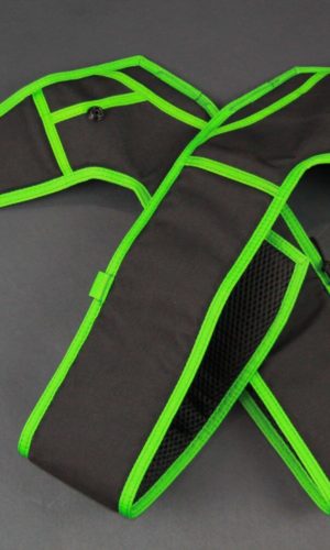 Black/Lime Green Replacement Leg Pads