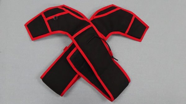 Black/Red Replacement Leg Pads