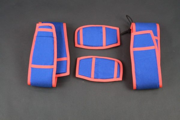 Royal Blue/Orange Replacement Leg Pads