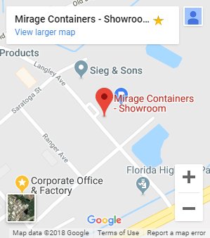 Mirage footer map